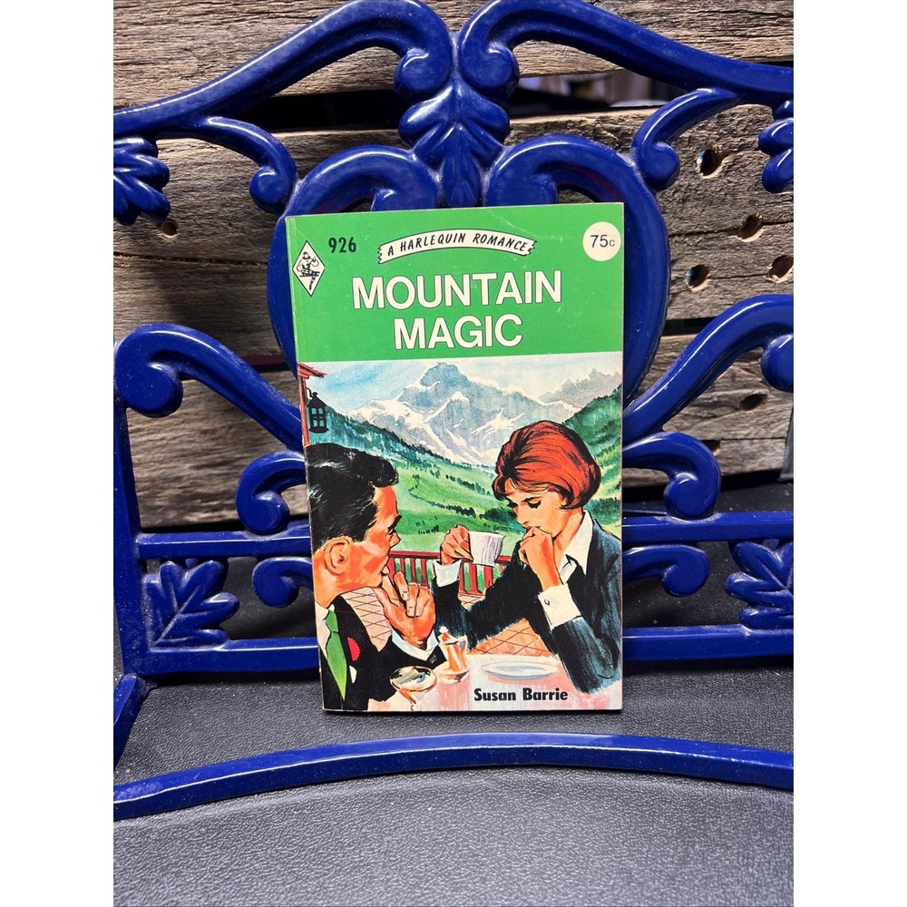 Mountain Magic, by Susan Barrie, Vintage Harlequin Romance #926 1975